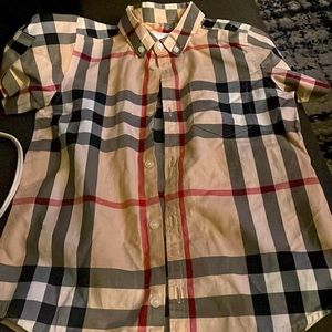 Kids Burberry button down
